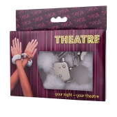 Наручники с белой меховой опушкой - ToyFa - купить с доставкой в Ярославле