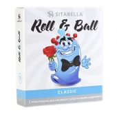 стимулирующий презерватив-насадка Roll   Ball Classic - Sitabella - купить с доставкой в Ярославле