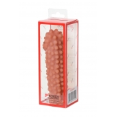 Телесная насадка на фаллос с бугорками KOKOS Extreme Sleeve 10 - 15,8 см. - KOKOS - в Ярославле купить с доставкой