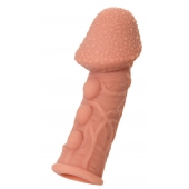 Насадка на фаллос с пузыриками, венками и ребристостью KOKOS Extreme Sleeve 09 - 12,7 см. - KOKOS - в Ярославле купить с доставкой