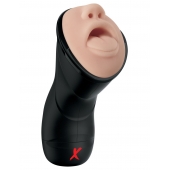 Мастурбатор-ротик Deep Throat Vibrating Stroker - Pipedream - в Ярославле купить с доставкой