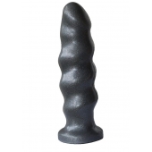 Черная насадка на трусики харнесс Platinum - 16 см. - LOVETOY (А-Полимер) - купить с доставкой в Ярославле