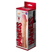 Насадка на пояс Harness RED LINE - 21,5 см. - LOVETOY (А-Полимер) - купить с доставкой в Ярославле