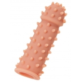 Телесная реалистичная насадка KOKOS Extreme Sleeve 03 с дополнительной стимуляцией - 12,7 см. - KOKOS - в Ярославле купить с доставкой