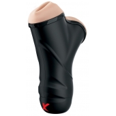 Мастурбатор в колбе с двумя тоннелями Double Penetration Vibrating Stroker - Pipedream - в Ярославле купить с доставкой