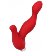 Красный силиконовый вибростимулятор простаты Proman - 12,5 см. - ToyFa - в Ярославле купить с доставкой