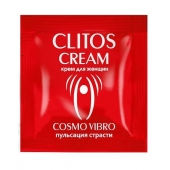 Пробник возбуждающего крема для женщин Clitos Cream - 1,5 гр. - Биоритм - купить с доставкой в Ярославле