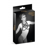 Черная упряжь на грудь Clara - Bijoux Pour Toi - купить с доставкой в Ярославле
