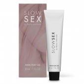 Лубрикант на водной основе Slow Sex Anal Play Gel - 30 мл. - Bijoux Indiscrets - купить с доставкой в Ярославле