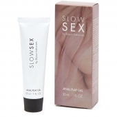 Лубрикант на водной основе Slow Sex Anal Play Gel - 30 мл. - Bijoux Indiscrets - купить с доставкой в Ярославле