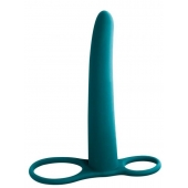 Зеленая насадка для двойного проникновения Gimlet - 16 см. - Lola Games - купить с доставкой в Ярославле