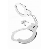 Металлические серебристые наручники Designer Metal Handcuffs - Pipedream - купить с доставкой в Ярославле
