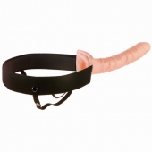 Мужской полый страпон 10  Hollow Strap-On - 24 см. - Pipedream - купить с доставкой в Ярославле