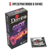 Ароматизированные презервативы DOMINO  Фруктовый слот  - 6 шт. - Domino - купить с доставкой в Ярославле
