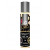 Лубрикант с ароматом трюфелей из белого шоколада и малины JO GELATO WHITE CHOCOLATE RASPBERRY TRUFFLE - 30 мл. - System JO - купить с доставкой в Ярославле