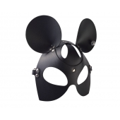 Черная кожаная маска  Мышка - Sitabella - купить с доставкой в Ярославле