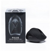 Черный инновационный мужской вибратор PULSE SOLO ESSENTIAL - Hot Octopuss - в Ярославле купить с доставкой