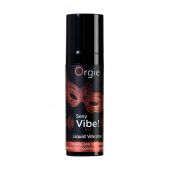 Разогревающий гель для массажа ORGIE Sexy Vibe Hot с эффектом вибрации - 15 мл. - ORGIE - купить с доставкой в Ярославле