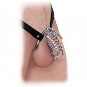 Кольцо верности Extreme Chastity Belt с фиксацией головки - Pipedream - купить с доставкой в Ярославле