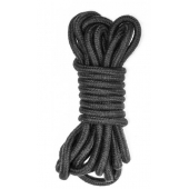 Черная веревка Do Not Disturb - 5 м. - Lola Games - купить с доставкой в Ярославле