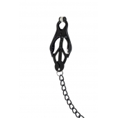 Зажимы на соски Darkside с цепочкой - Lola Games - купить с доставкой в Ярославле