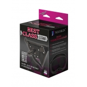 Черный пояс для насадок BEST CLASS STRAP - LOVETOY (А-Полимер) - купить с доставкой в Ярославле