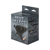 Пояс HARNESS BEST SELECT с вагинальной пробкой - LOVETOY (А-Полимер) - купить с доставкой в Ярославле