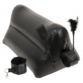 Надувная любовная подушка Portable Triangle Cushion с аксессуарами - Orion - купить с доставкой в Ярославле