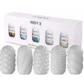 Набор из 5 мастурбаторов Hedy X5 Mixed - Svakom - в Ярославле купить с доставкой