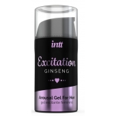 Женский возбуждающий интимный гель Excitation Ginseng - 15 мл. - INTT - купить с доставкой в Ярославле