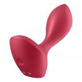 Красный вибромассажёр простаты Satisfyer Backdoor Lover - 14 см. - Satisfyer - в Ярославле купить с доставкой