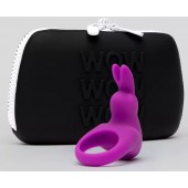 Фиолетовое эрекционное виброкольцо Happy Rabbit Cock Ring Kit - Happy Rabbit - в Ярославле купить с доставкой