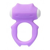 Фиолетовое виброкольцо на пенис Zort - A-toys - в Ярославле купить с доставкой