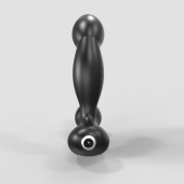 Черный вибромассажер простаты и промежности Prostate Pro с пультом ДУ - Bathmate - в Ярославле купить с доставкой