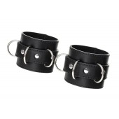 Черные наручники Anonymo на сцепке - ToyFa - купить с доставкой в Ярославле