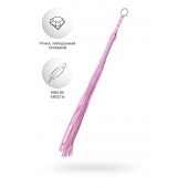 Розовый флоггер Anonymo - 64 см. - ToyFa - купить с доставкой в Ярославле