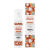Разогревающее массажное масло Gourmet White Peach Organic с органическими ингредиентами - 50 мл. - Exsens - купить с доставкой в Ярославле