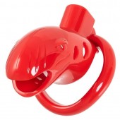 Красный мужской пояс верности из пластика - ToyFa - купить с доставкой в Ярославле