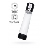 Прозрачная автоматическая помпа для пениса Sigurd - Sexus - в Ярославле купить с доставкой