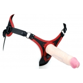 Пояс унисекс UNISEX Style с 2 насадками - LOVETOY (А-Полимер) - купить с доставкой в Ярославле