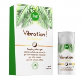 Возбуждающий гель с ароматом кокоса Vibration Coconut - 15 мл. - INTT - купить с доставкой в Ярославле