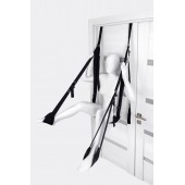 Черные секс-качели на дверь Anonymo №0505 - ToyFa - купить с доставкой в Ярославле