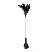 Двусторонний стек-щекоталка Sweet Caress Feather Whip - 58 см. - Sweet Caress - купить с доставкой в Ярославле