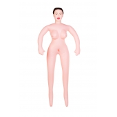 Надувная секс-кукла брюнетка с реалистичной головой - ToyFa - в Ярославле купить с доставкой