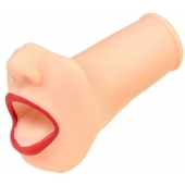 Мастурбатор-ротик с алыми губами - ToyFa - в Ярославле купить с доставкой