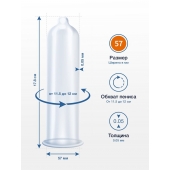 Презервативы MY.SIZE размер 57 - 3 шт. - My.Size - купить с доставкой в Ярославле
