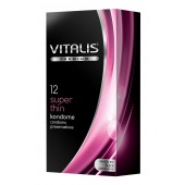 Ультратонкие презервативы VITALIS PREMIUM super thin - 12 шт. - Vitalis - купить с доставкой в Ярославле