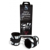 Серо-черные наручники Totally His - Fifty Shades of Grey - купить с доставкой в Ярославле