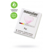 Супертонкие презервативы Masculan Pur - 3 шт. - Masculan - купить с доставкой в Ярославле