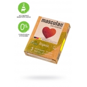Экологически чистые презервативы Masculan Organic - 3 шт. - Masculan - купить с доставкой в Ярославле